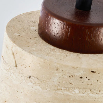Japanese Wabi-Sabi Yellow Stone Pendant Light - Smarsty