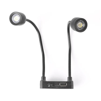 LED Double Head Microscope Illuminator Lamp for Enhanced Lighting - Smarsty