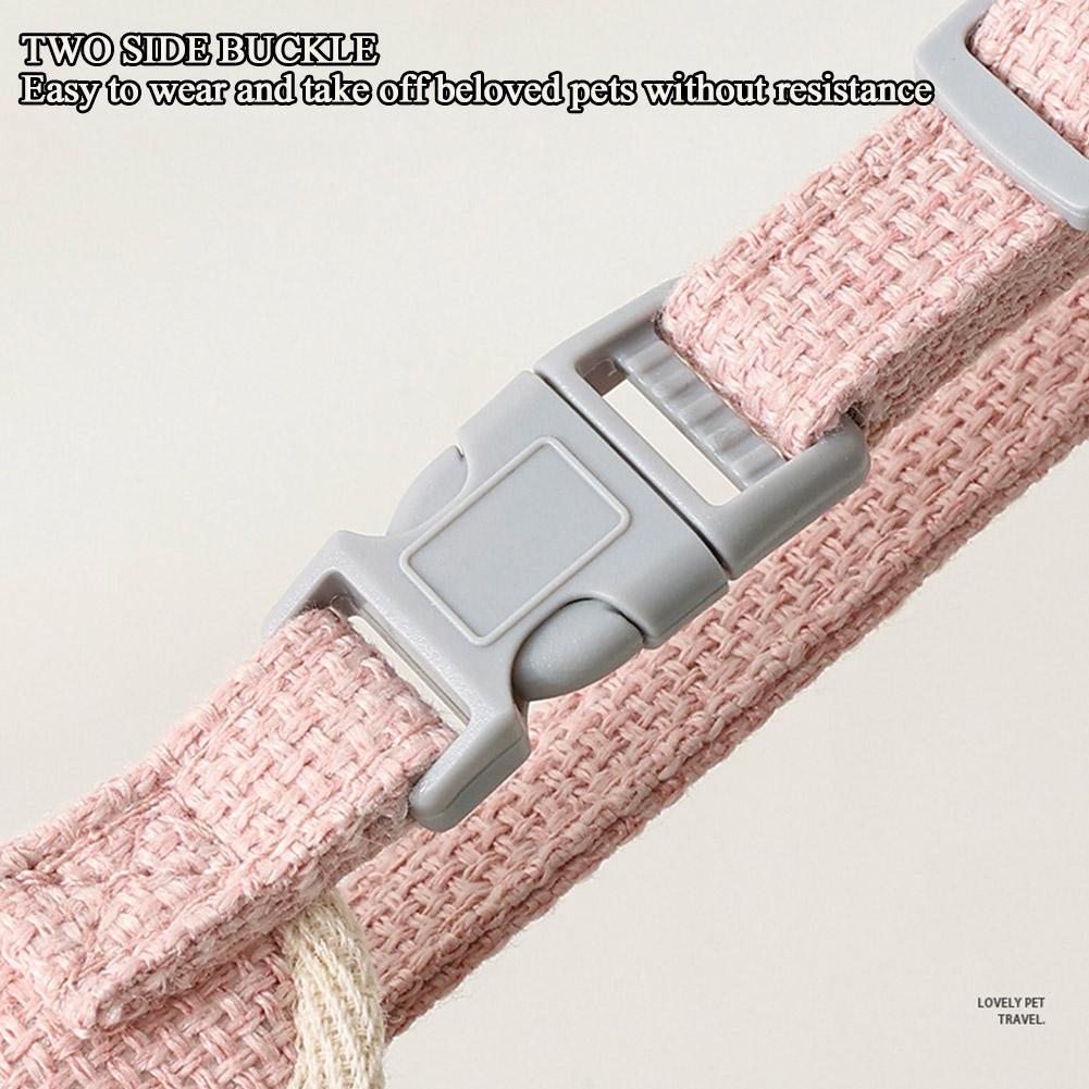 Small Pet Vest Harness with Leash for Safe Walking - Smarsty