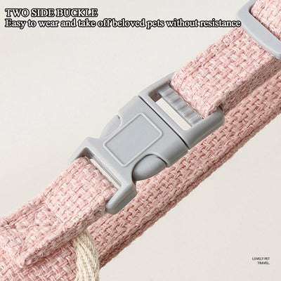 Small Pet Vest Harness with Leash for Safe Walking - Smarsty
