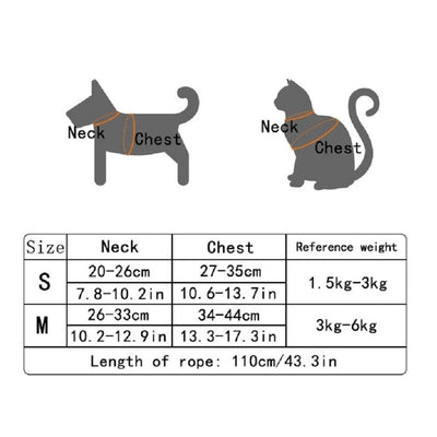 Small Pet Vest Harness with Leash for Safe Walking - Smarsty