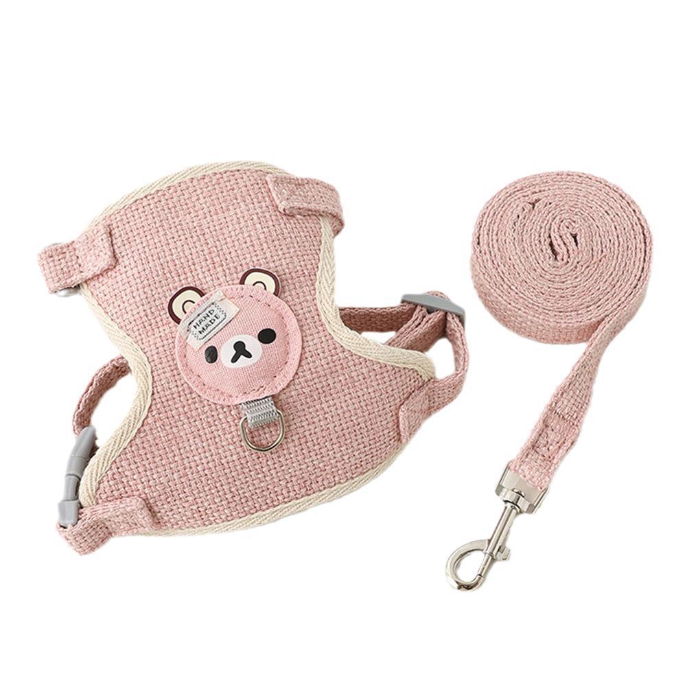 Small Pet Vest Harness with Leash for Safe Walking - Smarsty