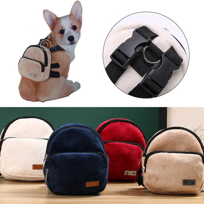 Portable Dog Backpack for Snacks and Travel - Smarsty