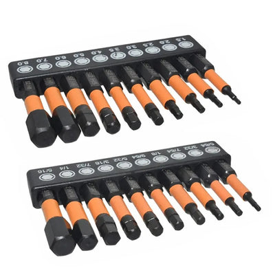 Magnetic Hex Head Allen Wrench Bit Set - Smarsty
