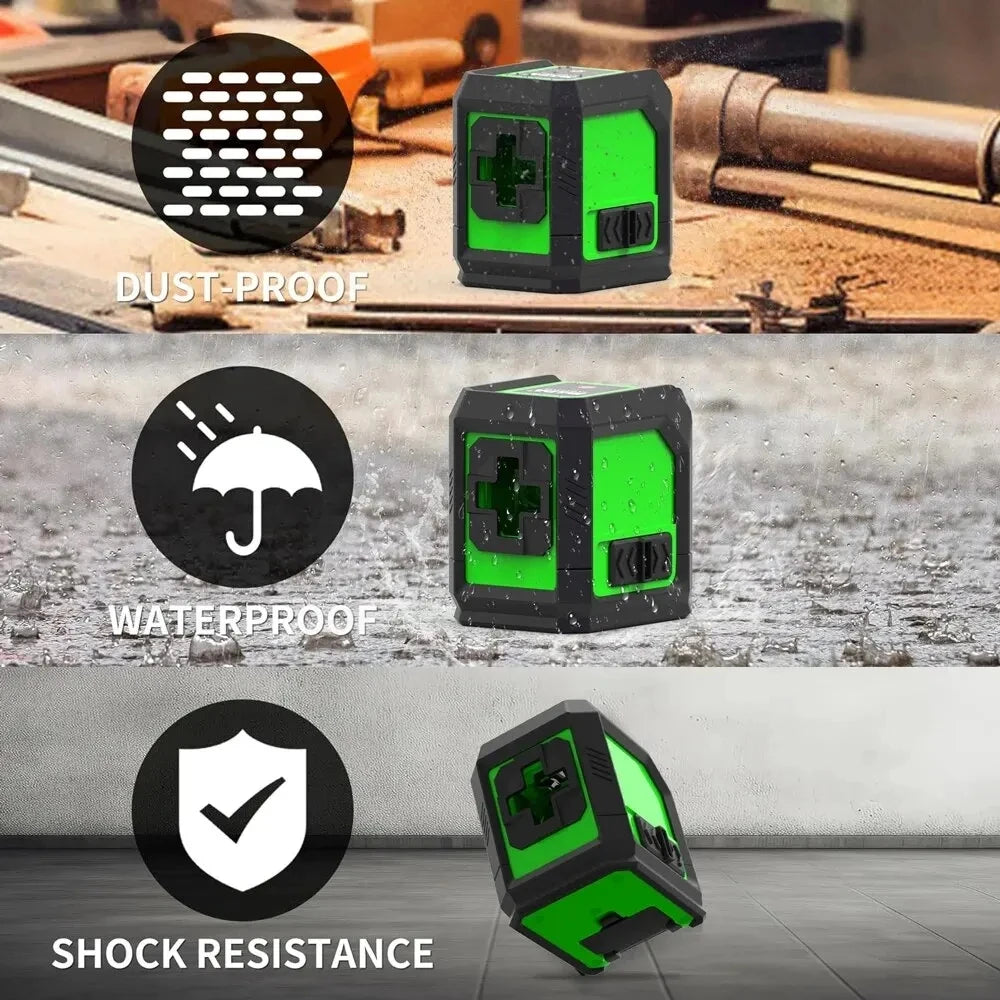 HILDA Green Laser Level Tool for Precision Alignment - Smarsty