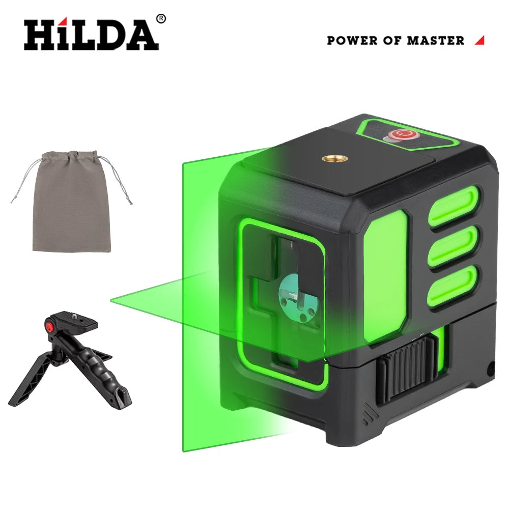 HILDA Green Laser Level Tool for Precision Alignment - Smarsty