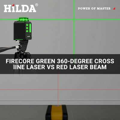 HILDA Green Laser Level 360 Automatic Precision Tool - Smarsty