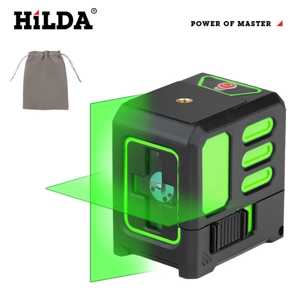 HILDA Green Laser Level 360 Automatic Precision Tool - Smarsty
