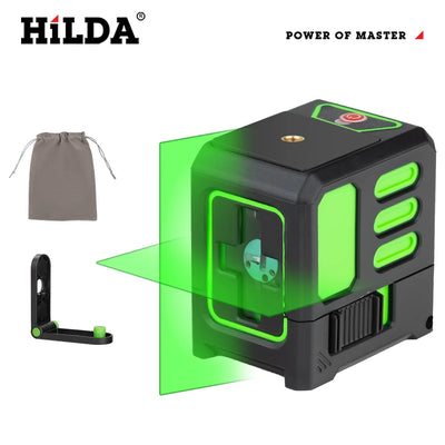 HILDA Green Laser Level 360 Automatic Precision Tool - Smarsty