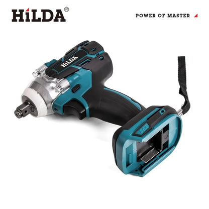 HILDA 18V Rechargeable Electric Impact Wrench for Car Maintenance - Smarsty