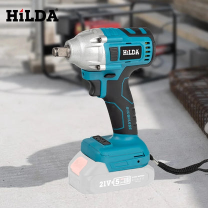 HILDA Cordless Electric Wrench for Car Repair - Smarsty