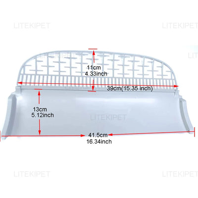 Tonepie Cat Litter Box Ventilation Screen Filter - Smarsty