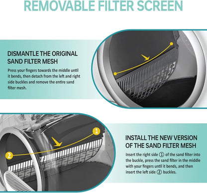 Tonepie Cat Litter Box Ventilation Screen Filter - Smarsty
