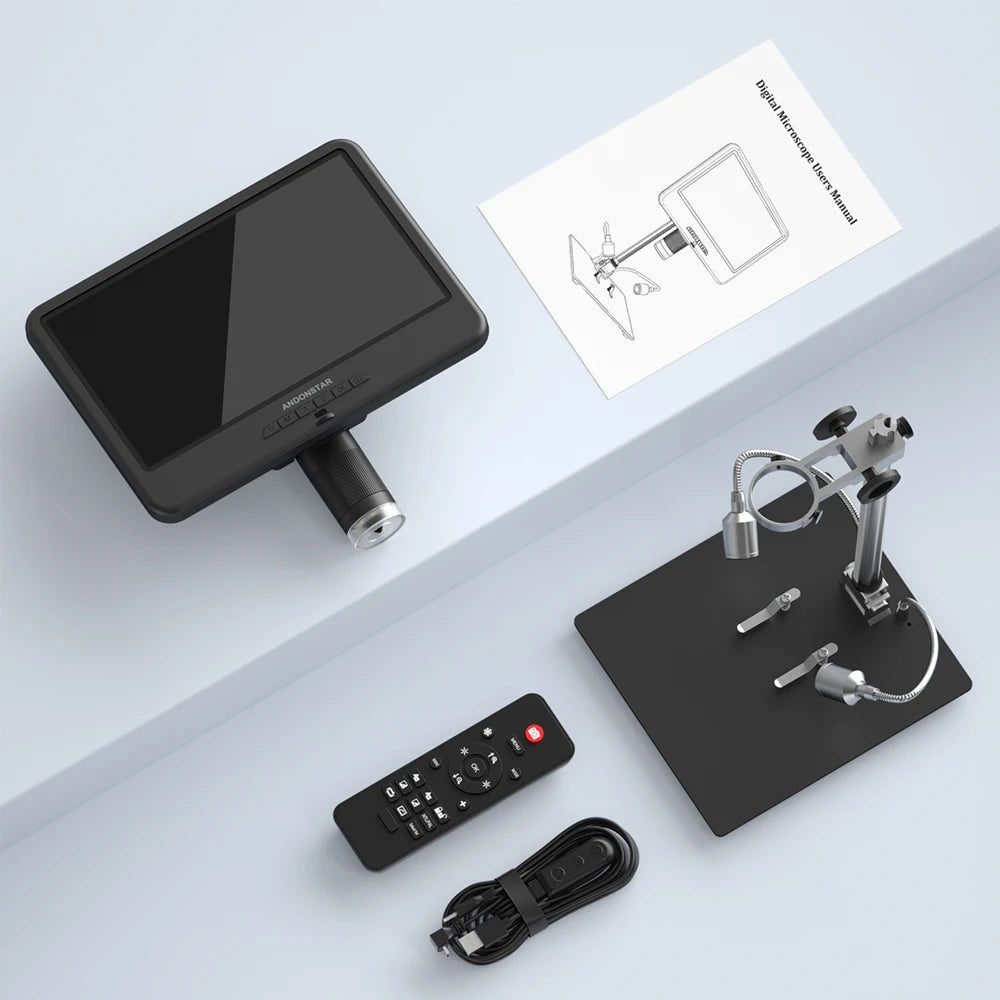 Andonstar AD210 Digital Microscope with Adjustable LCD Display - Smarsty
