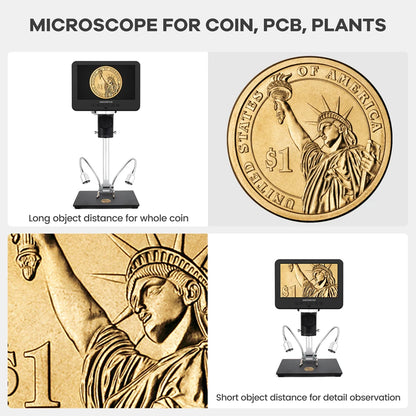 Andonstar 2025 Trinocular 2000X UHD Digital Microscope - Smarsty