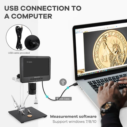Andonstar 2025 Trinocular 2000X UHD Digital Microscope - Smarsty