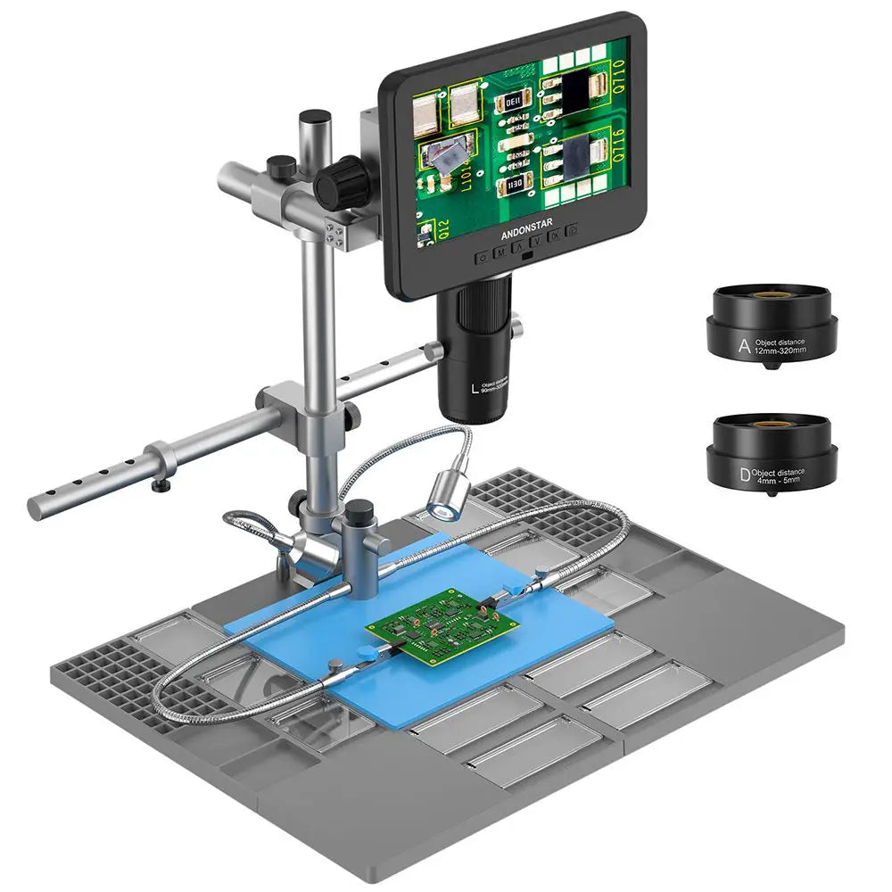 Andonstar 2025 Trinocular 2000X UHD Digital Microscope - Smarsty
