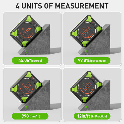 Huepar Digital Laser Angle Gauge with LCD Display - Smarsty