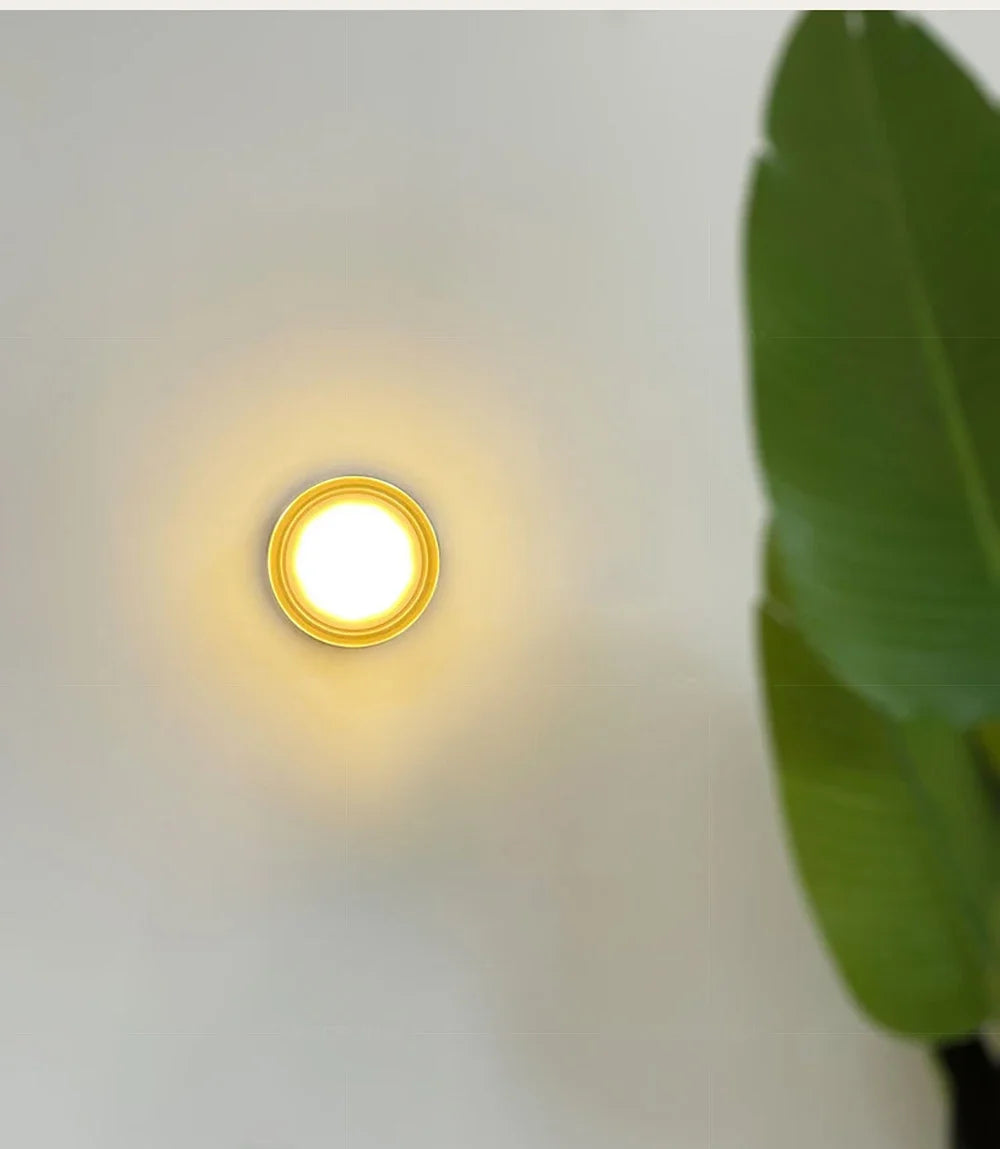 Modern LED Wall Lamp Amber Jelly Fixture for Home Decor - Smarsty
