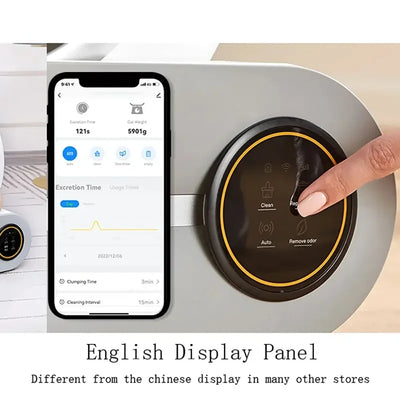 Smart Self Cleaning Cat Litter Box with Enclosed Design - Smarsty