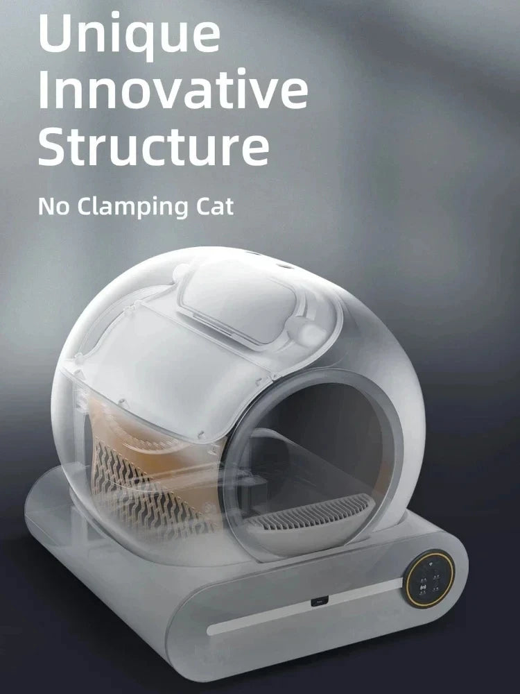 Smart Self Cleaning Cat Litter Box with Enclosed Design - Smarsty