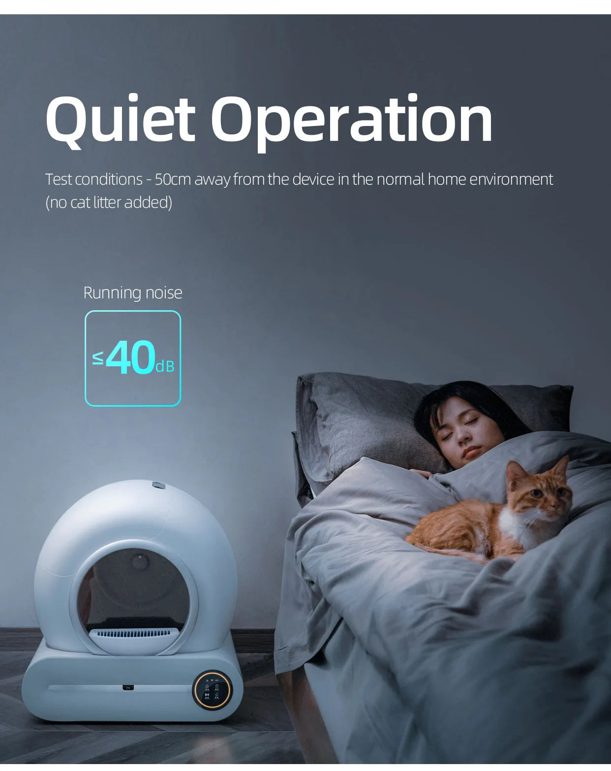 Smart Self Cleaning Cat Litter Box with Enclosed Design - Smarsty