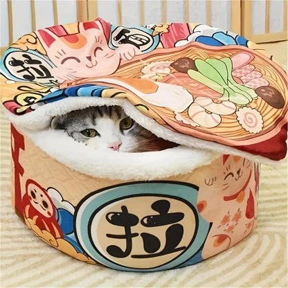 Super Large Cozy Dog Cat House Bed - Smarsty