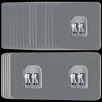 Waterproof Adhesive Hooks for Easy Wall Storage - Smarsty