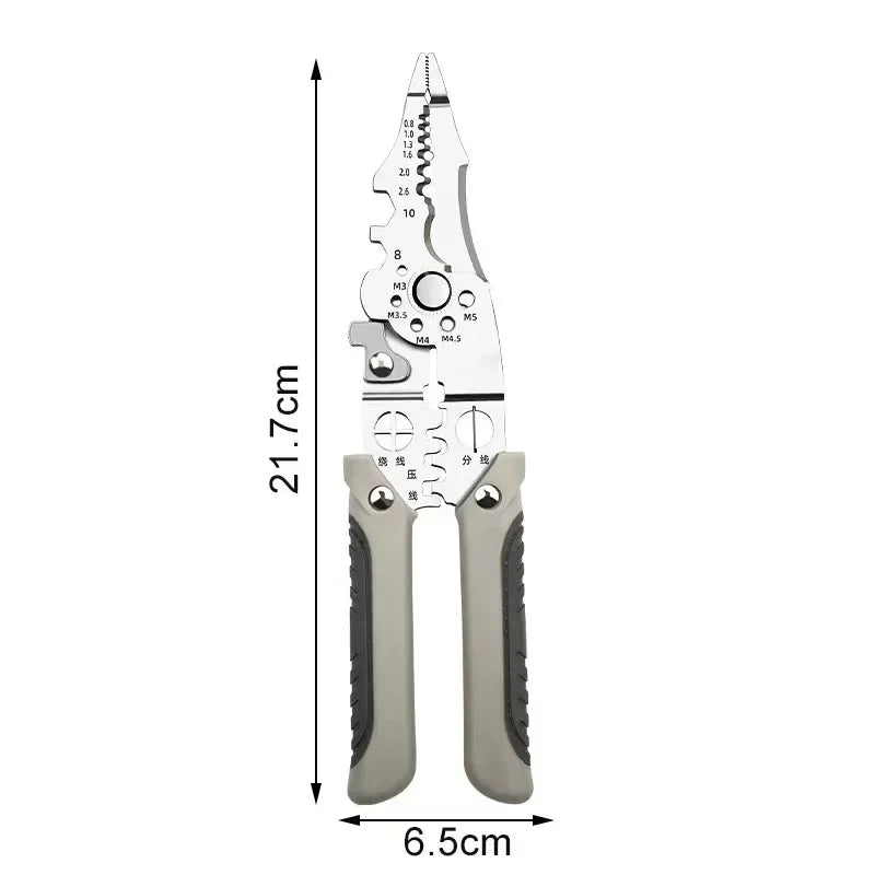 Adjustable Automatic Wire Stripper and Crimper Tool - Smarsty