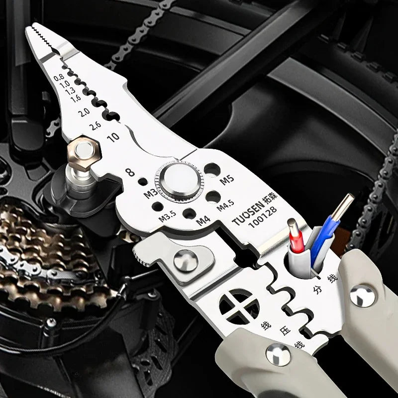 Adjustable Automatic Wire Stripper and Crimping Tool - Smarsty