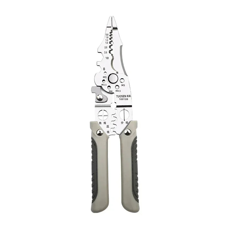 Adjustable Automatic Wire Stripper Crimper Tool for Precision - Smarsty
