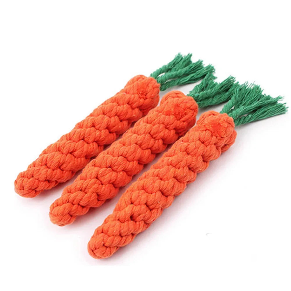 Durable Cotton Rope Dog Chew Toy for Teeth Cleaning - Smarsty
