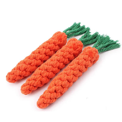 Durable Cotton Rope Dog Chew Toy for Teeth Cleaning - Smarsty