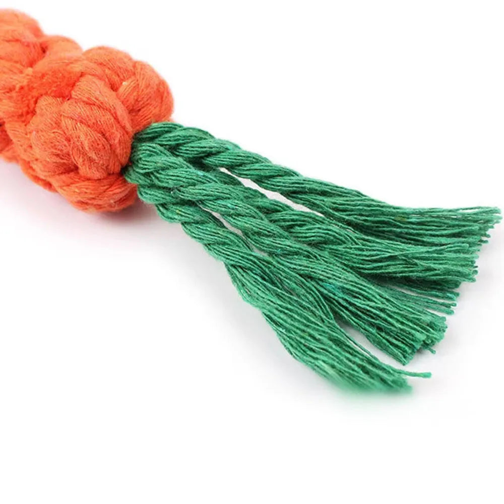 Durable Cotton Rope Dog Chew Toy for Teeth Cleaning - Smarsty