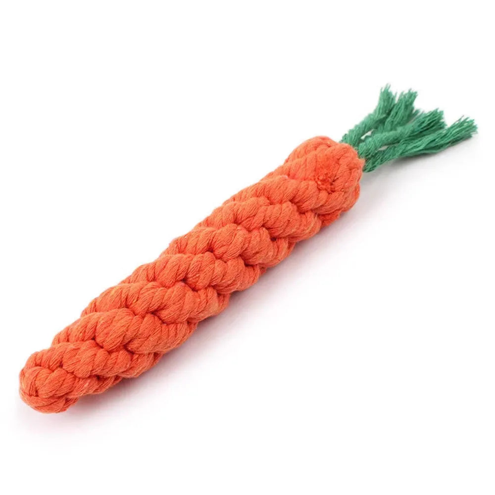 Durable Cotton Rope Dog Chew Toy for Teeth Cleaning - Smarsty