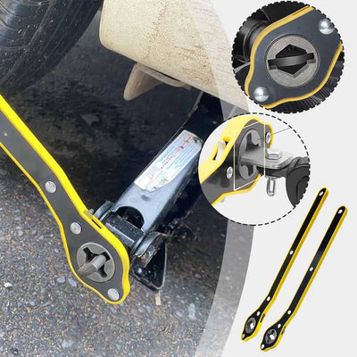 Labor-Saving Car Jack Wrench for Easy Tire Changes - Smarsty