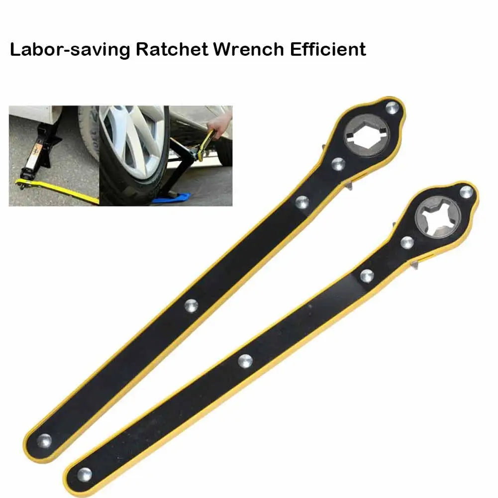 Labor-Saving Car Jack Wrench for Easy Tire Changes - Smarsty