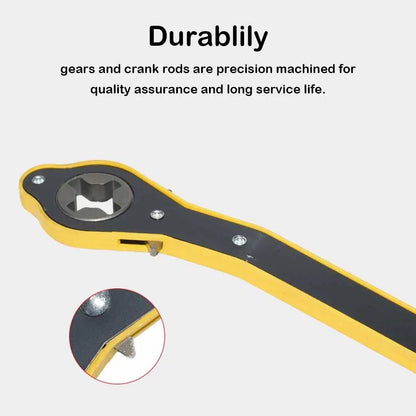 Labor-Saving Car Jack Wrench for Easy Tire Changes - Smarsty