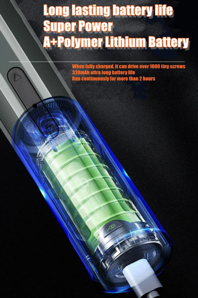 Cordless Electric Screwdriver For Easy Home Repairs - Smarsty