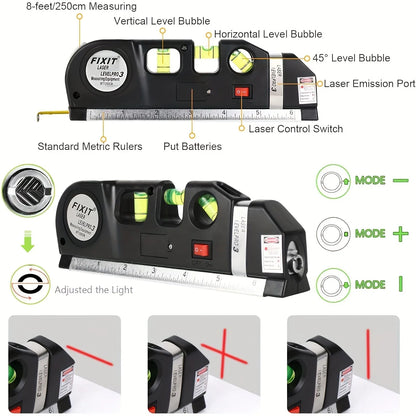 Multipurpose Laser Level Tool for Accurate Picture Hanging - Smarsty