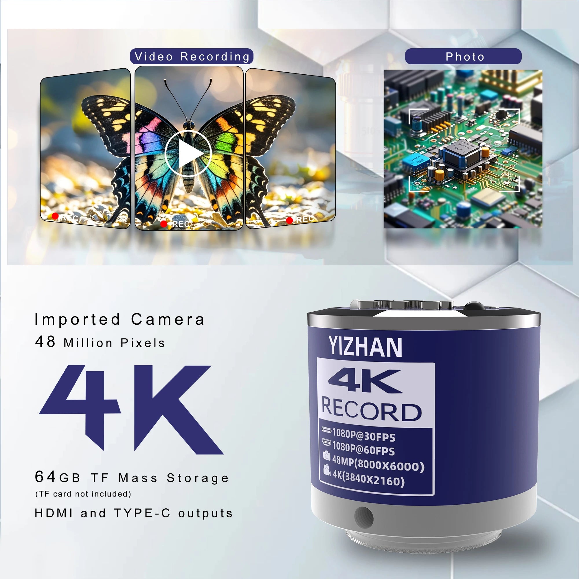 4K Digital Microscope Set for Precision Soldering - Smarsty