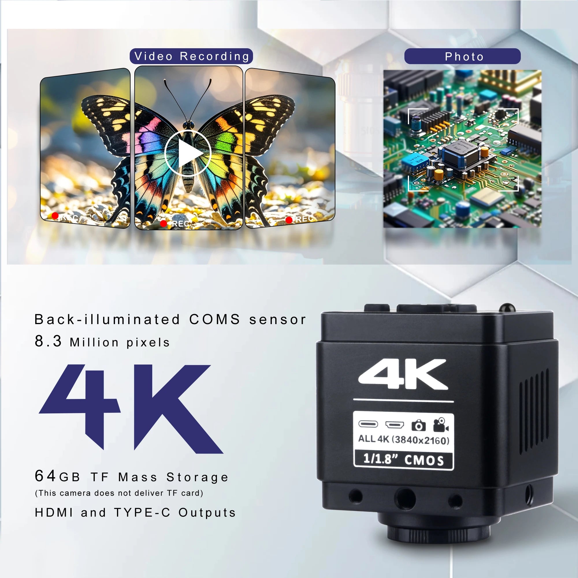 4K Digital Microscope Set for Precision Soldering - Smarsty