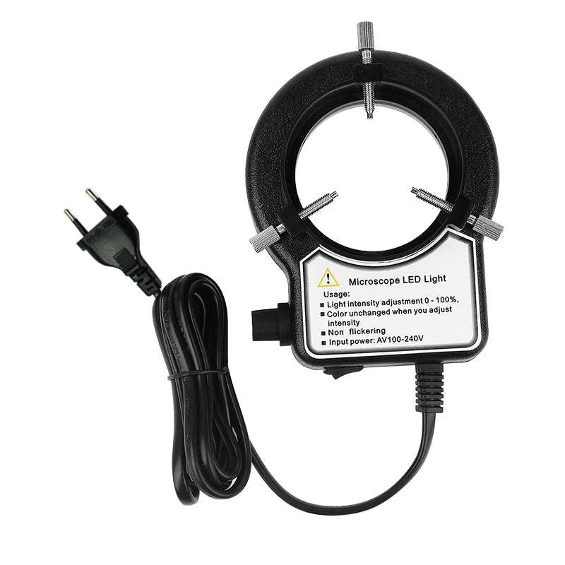 LED Ring Light Illuminator for Enhanced Microscope Viewing - Smarsty