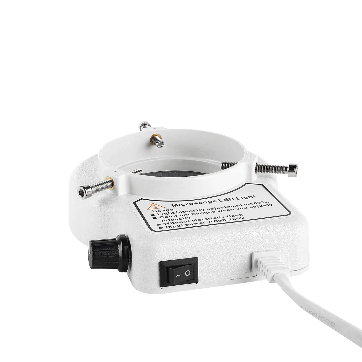 LED Ring Light Illuminator for Enhanced Microscope Viewing - Smarsty