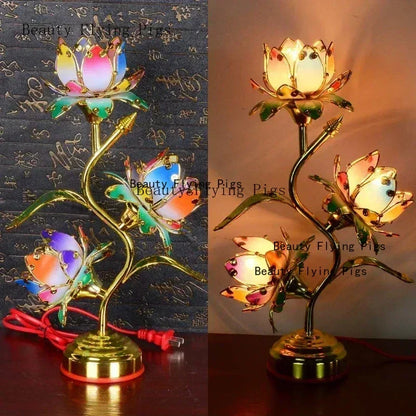 Colorful Lotus Candle Holder for Home Decoration - Smarsty
