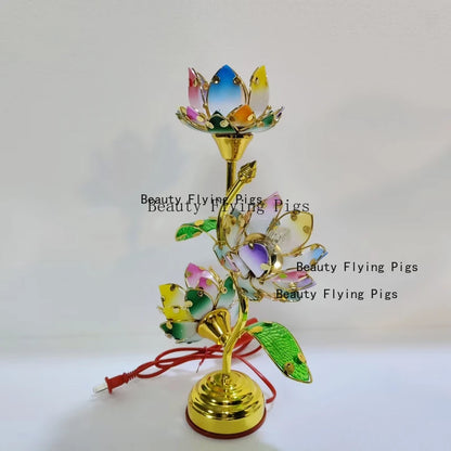 Colorful Lotus Candle Holder for Home Decoration - Smarsty