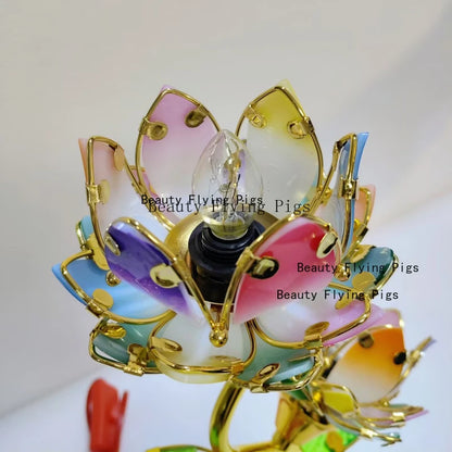 Colorful Lotus Candle Holder for Home Decoration - Smarsty