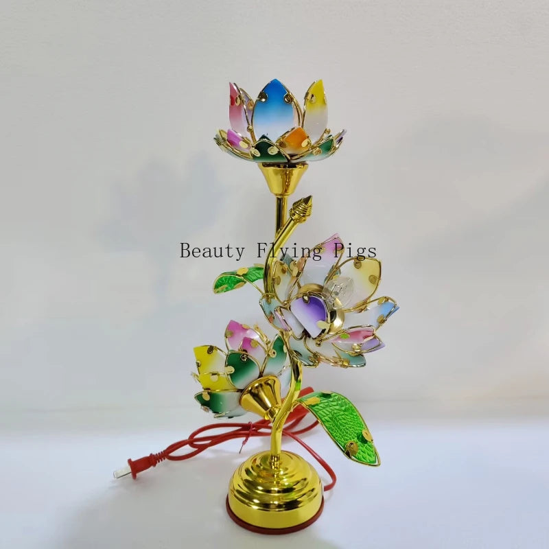 Colorful Lotus Candle Holder for Home Decoration - Smarsty