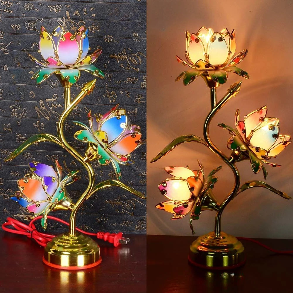 Colorful Lotus Candle Holder for Home Decoration - Smarsty
