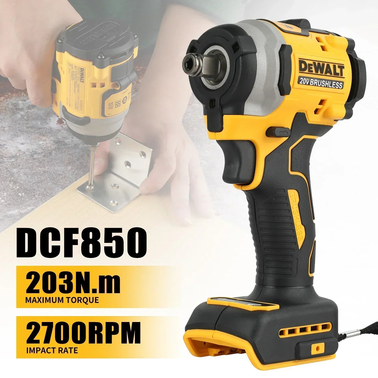 DeWalt Electric Wrench and Angle Grinder Tool Set - Smarsty